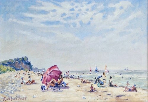 Robert guilbert plage à - guilbert,
