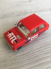 Ancienne Renault 5  RTL vitrage transparent Majorette