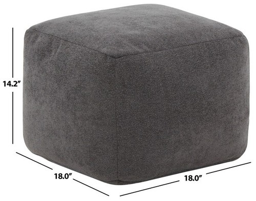 Safavieh samuels boucle pouf - safavieh,