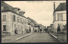 CPA St-Just, Rue du Pavé 
