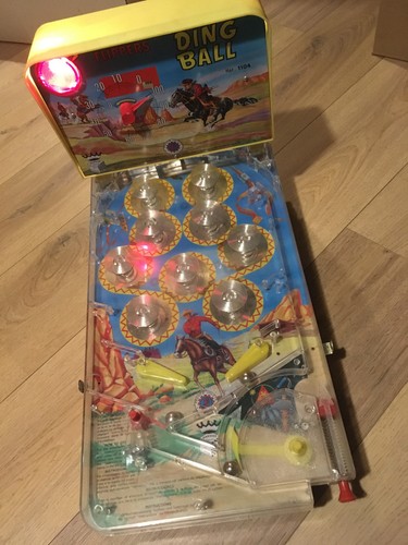 Flipper ding ball - 60's, ding-ball