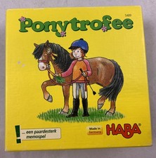 HABA Pony Pokal Jeu Mémos Jeu