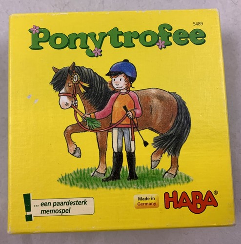 Haba pony pokal jeu - pony,