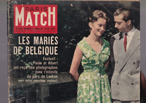 Paris match 534 paola et - match,
