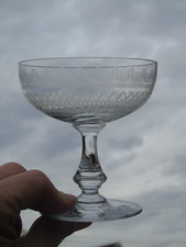 Coupe à champagne en cristal