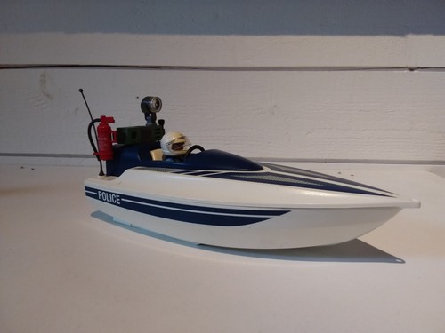 Playmobil hors bord police - bord, police/