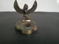 CENDRIER EN BRONZE DECOR EGYPTIEN ART DECO