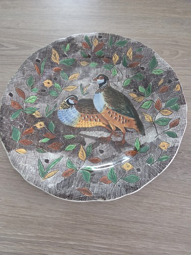 Assiette gien rambouillet - gien,