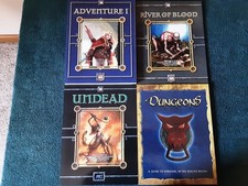 AEG d20 FOUR Sourcebook - Adventure I / River of Blood /  Undead / Dungeons VG+