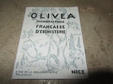 Brochure Olivéa. Manufacture