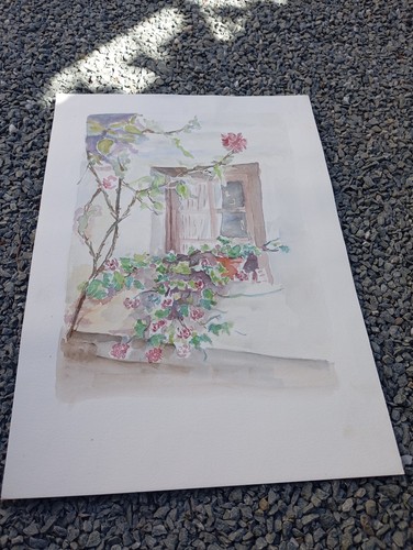 Aquarelle sur papier - ,