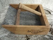 Ancien ramasse peigne myrtilles - objet art populaire