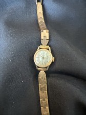 Antique mechanical watch gold plate diameter 17 mm ref I443