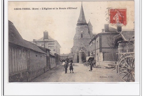 Gros thiel eglise et - :, l'eglise