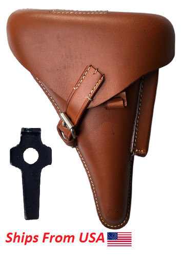 Holster cuir rigide - cuir,