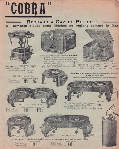 Advertising stove cobra - stove,