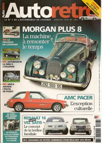 Auto retro 283 morgan - 283,