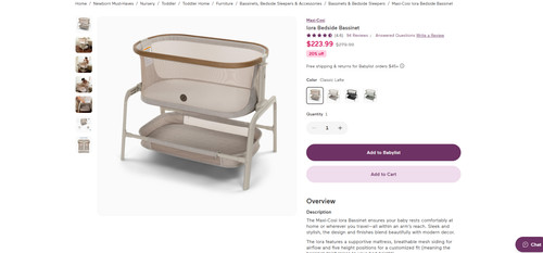 Maxi cosi iora bedside - maxi-cosi,