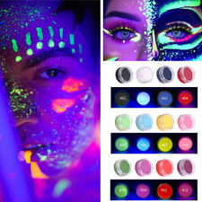 Peinture Pour Le Visage Uv Neon Glow Maquillage Eyeliner Fluorescent Activé /