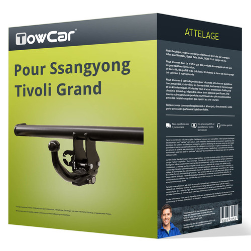 Attelage pour ssangyong tivoli - pour,