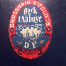 Ancienne étiquette bière St