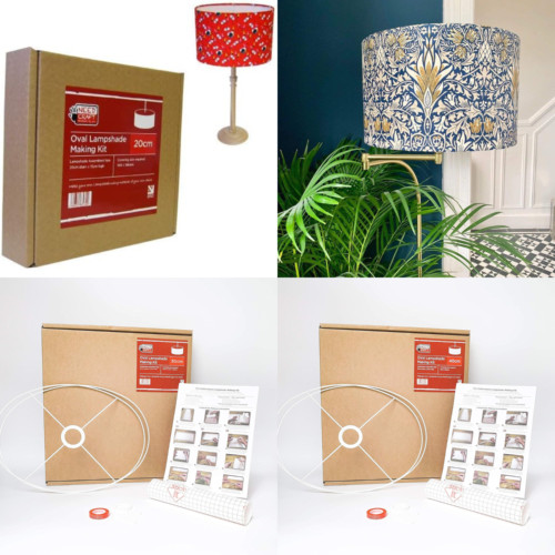Kits abat jour ovale diy - ovale,