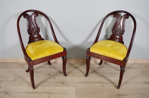Paire chaises gondole - chaises,