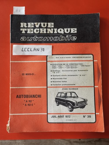 Rta revue technique - rta,