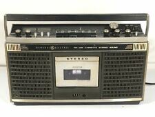 Général Électrique Am Fm Cassette Lecteur Enregistreur Vintage GE Modèle 3-5255A