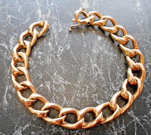 Bracelet maille gourmette - bracelet,
