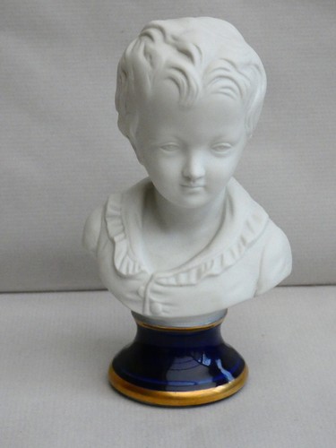 Figurine buste porcelaine - figurine,