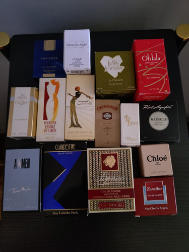 Lot miniatures parfums de - 15,