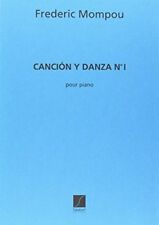 SALABERT MOMPOU F. - CANCION Y DANZA N 1 - PIANO Partition classique Piano - in