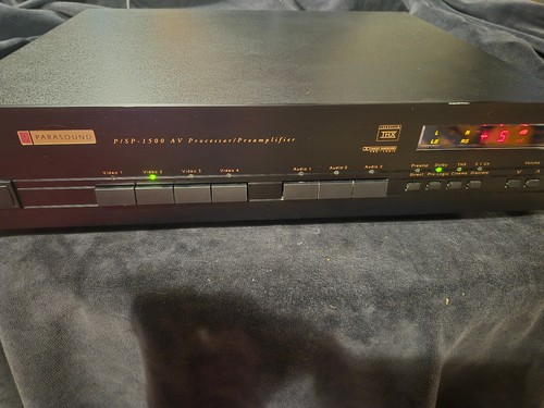 Parasound 1500 thx dolby - parasound,