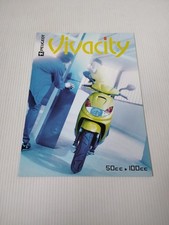 Peugeot Vivacity 50cc et 100cc de 1999 Prospectus Catalogue Brochure Moto