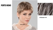 STIMULATE PORTO MONO Perruque synthétique Postiche femme Salt/pepper mix /EB2