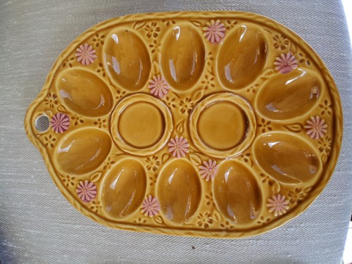Très joli plat - , barbotine