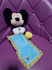 Doudou Mickey avec mouchoir