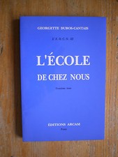 Dubos Cantais EDCN III L'Ecole