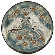 Vintage VALLAURIS BIOT Ceramic PEROT Plate, Picault/50/Derval/Malarmey...