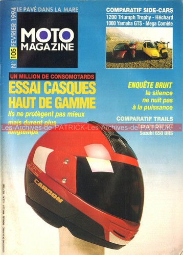 Moto magazine 105 honda 125 - moto,