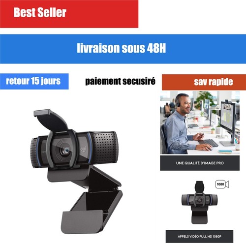 Logitech c920s pro webcam - hd,