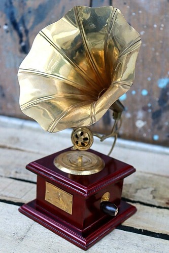 Lecteur gramophone laiton - lecteur,