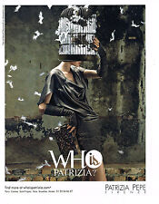 2010 ADVERTISING ADVERTISEMENT PATRIZIA PEPE haute couture leather dress collection