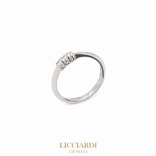 Bague trilogie femme - , blanc