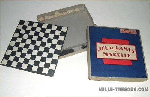 Coffret jeu dames et - coffret,
