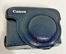 Genuine leather digital camera case for Canon Powershot G11.G12