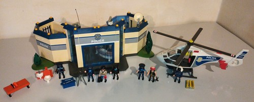 Lot playmobil commissariat - lot,