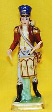 CAPODIMONTE: COLLECTOR'S SOLDIER STATUETTE POLYCHROME PORCELAIN FIGURE