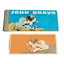 Bande dessinée John Bravo / Chaland 1987 + sérigraphie